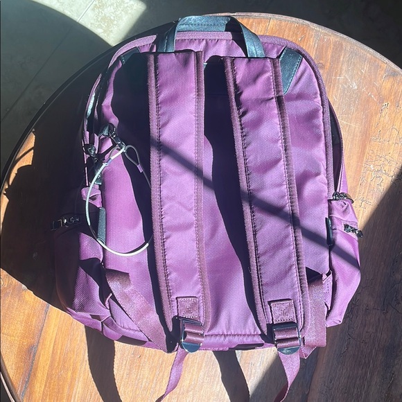 Purple Quilted Women's Bag - Picture 5 of 12